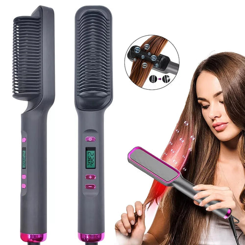 Glide Ionic Straightening Brush by Awelya
