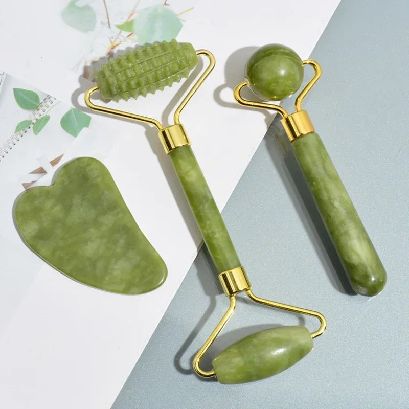 Gua sha stone shape detail