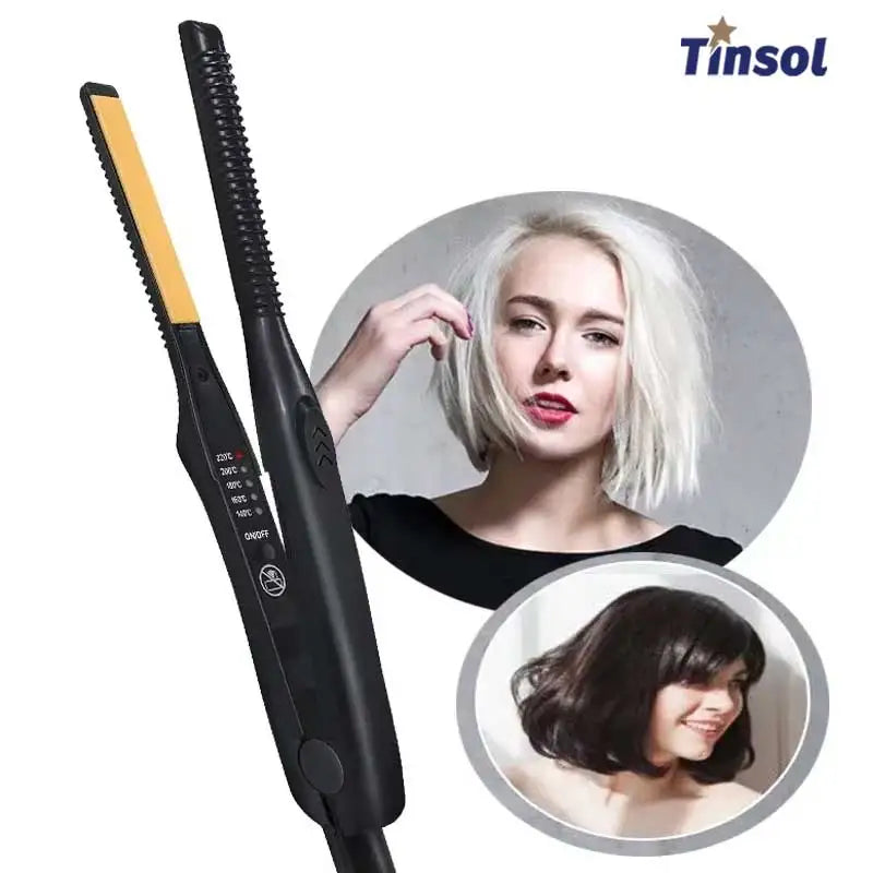 Duo Mini Straightener and Curler by Awelya