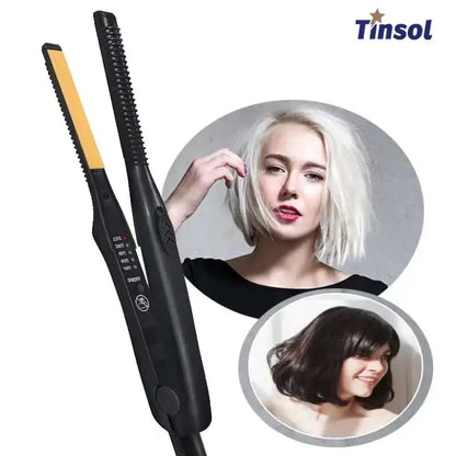 Duo Mini Straightener and Curler by Awelya