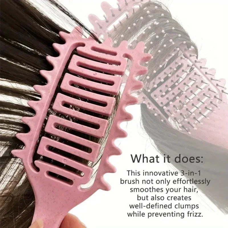 Hollow vented brush body